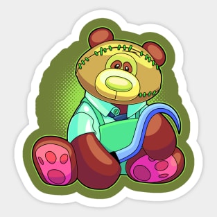 Horror Teddy Bear 6 Sticker